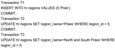 View the following SQL statements:You want to back