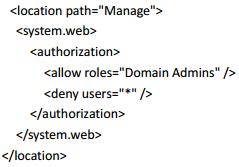 你正在创建一系列管理员用来管理 Web 站点使用的 ASP.NET Web 页面，这些页面是管理员用