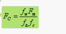 设载荷系数fw，可靠性系数fc，精度系数fa，则FC的计算公式为（)。请帮忙给出正确答案和分析，谢谢