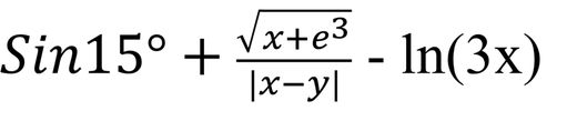 数学表达式 [图]的VB.NET算术表达式为________（省略不...数学表达式 的VB.NET