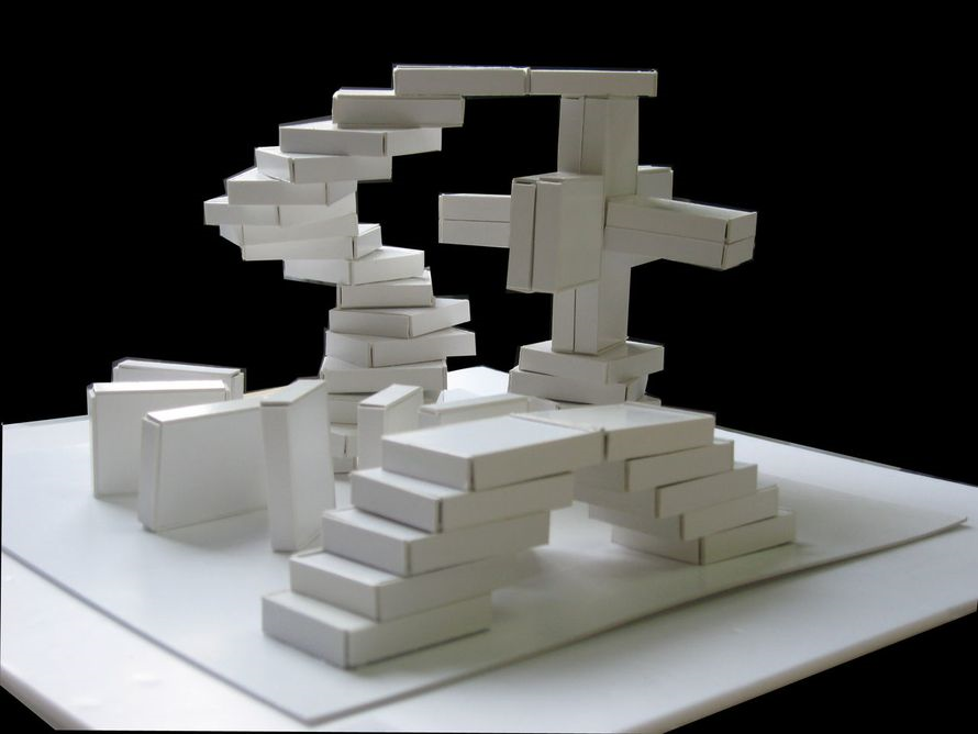 以下哪个图片表现的块材构成()