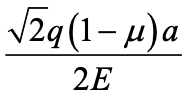 一根矩形截面杆，两侧面受到集度为q的均匀面力拉伸作用。材料的弹性模量E,泊松比μ。考虑表面一个边长为