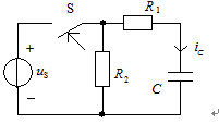图示电路在开关S闭合后的时间常数 值为()。