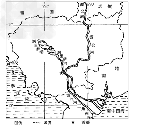 湄公河平原的位置图片