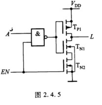 试分析图2．4．5所示的CMOS电路，说明它的逻辑功能。 