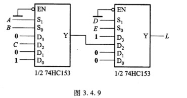 74ls195实现的功能图,74ls194引脚图及功能 16所示逻辑电路所用器件为74ls153(双4选1多路开关,试列出f1,f2的