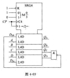 电路如图4－69所示，试画出其状态表。电路如图4-69所示，试画出其状态表。 请帮忙给出正确答案和分