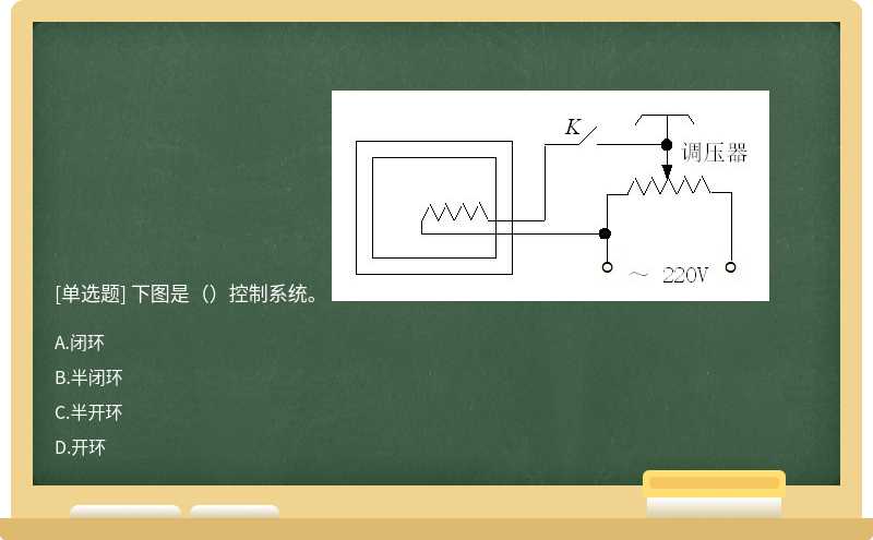 下图是（）控制系统。 
