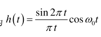 已知某LTI系统单位冲激响应为，输入f(t)=1+5cos(100πt)+3sin(400mt)。试