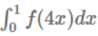 设函数f（x）在[0，1]上连续，则=（）。