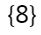 {x|x是8进制的数字符号}用枚举法写出为（）。