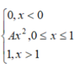 设随机变量X的分布函数F（x）=，其中A为常数，求（1）常数A；（2）X的分布密度；（3）X落在区间