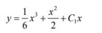 微分方程y"=x+1的通解为（）。