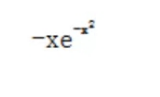 设∫xf（x）dx=e-x2+C，则f（x）=（）。