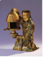 这件造型优美而生动的青铜器，是西汉的什么青铜作品？（）