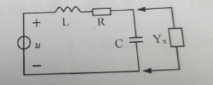 在图所示电路中，电源频率为1MHz，有效值为0.1V，电容C调至80pF时电路发生谐振，电容两端电压