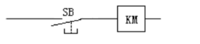 如图，为电动机的控制线路局部，KM为控制该电动机的接触器;则此电路可实现()控制。