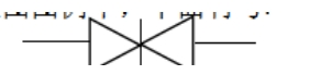工艺流程图图例中,下面符号表示的设备是（）。