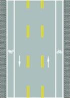 路中两条双黄色虚线是什么标线？（）