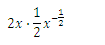 y=x2·√x的导数是（）。