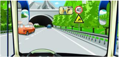 驾驶机动车进入隧道口前按照隧道口标志上规定的速度调整车速。()