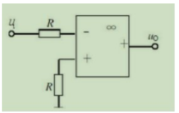 电路如图所示，输入电压ui=2sinωt(V)，则输出电压u0为()。