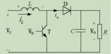 如图所示为并联型开关稳压电路图，图中与负载并联的调整管T的工作状态是（）状态。