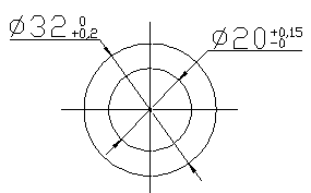 已知Zmax=0.13mm,Zmin=0.26mm,x=0.5，凸、凹模的制造公差均取为0.02mm