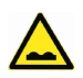 这个标志的含义是提醒车辆驾驶人前方路面颠簸或有桥头跳车现象。()