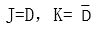 为实现将JK触发器转换为D触发器，应使()。A.B.C.J=K=DD.