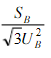 某元件导纳的有名值为Y=G+jB，当基准值功率为SB，电压为UB，则电导的标么值为()。