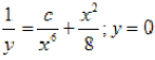 dy/dx=6y/x-xy^2的解为。（)A.错误B.正确