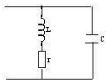 LC并联谐振回路如右图所示，若，t为电感线圈的损耗电阻，则回路空载品质因数为()。