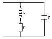 LC并联谐振回路如右图所示，若，t为电感线圈的损耗电阻，则回路谐振阻抗为()。