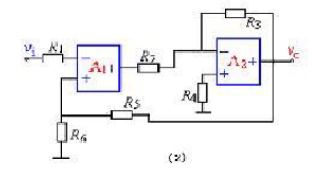在深度负反馈的情况下，电压放大倍数为（)。在深度负反馈的情况下，电压放大倍数为()。A.R₄B.1+