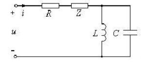 在下图所示的电路中，R=20Ω，ωL=5Ω，1/（ωC)=45Ω，，现欲使电流i中含有尽可能大的基波
