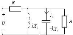 图示正弦交流电路中，已知：U=100∠0°V，X1=X0=R=10Ω，图中Ic为（)。图示正弦交流电