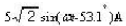 与相量对应的正弦电流可写作i=（)。与相量对应的正弦电流可写作i=()。A.B.C.