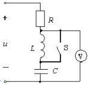 图示电路正处于谐振状态，闭合S后，电压表V的读数将（)。图示电路正处于谐振状态，闭合S后，电压表V的