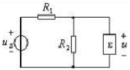 图示电路中，us=Usc(t)，u=，则元件E应是()。
