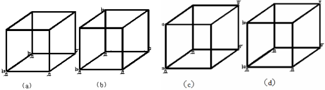 如下4种三维刚架的约束支座，哪一种是不合理的？()